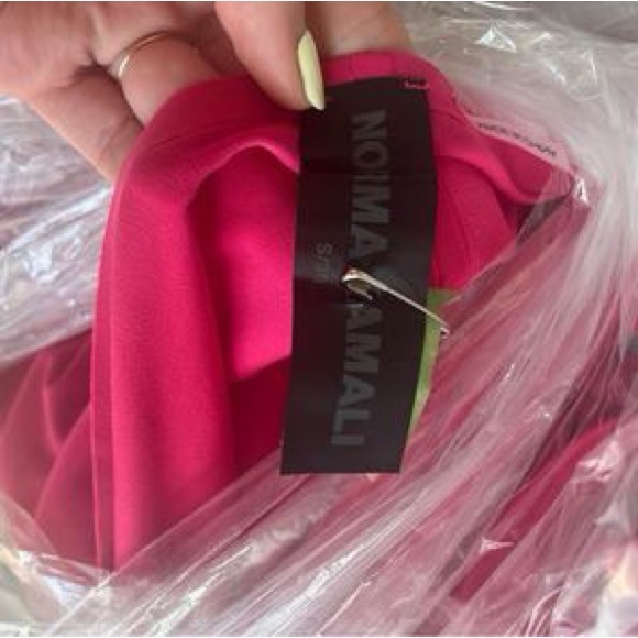 Halter Turtle Gown in Rose - Picture 3 of 3